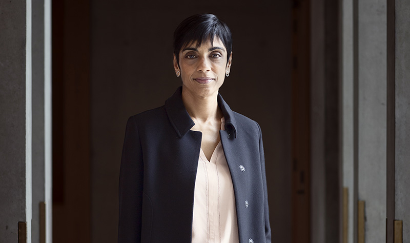 portrait of Reeta Chakrabarti by Fran Monks