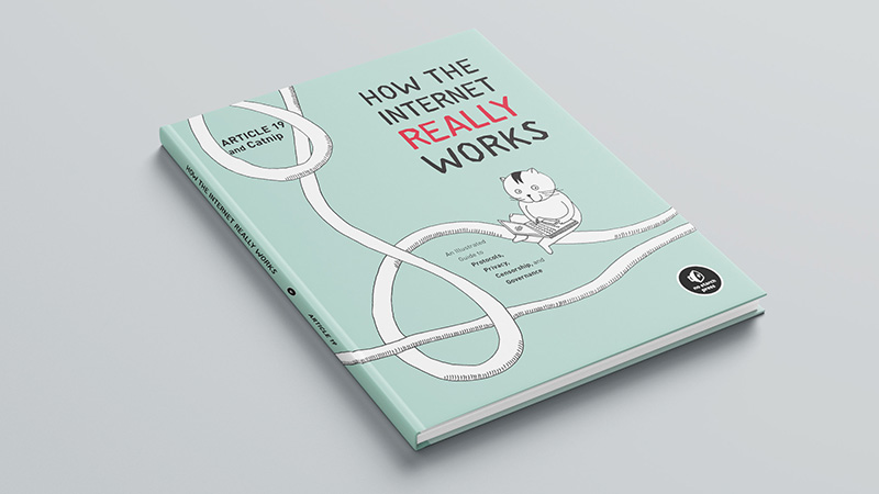 How the internet really works book cover