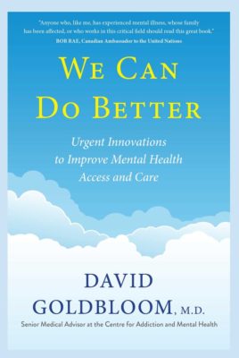 We Can Do Better David Goldbloom Book Cover.