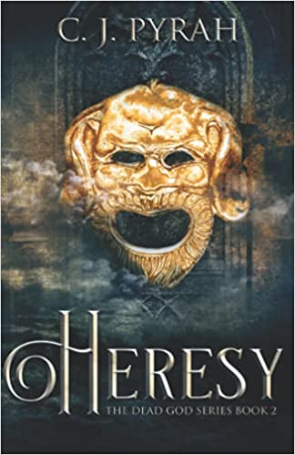 Heresy book cover by CJ Pyrah