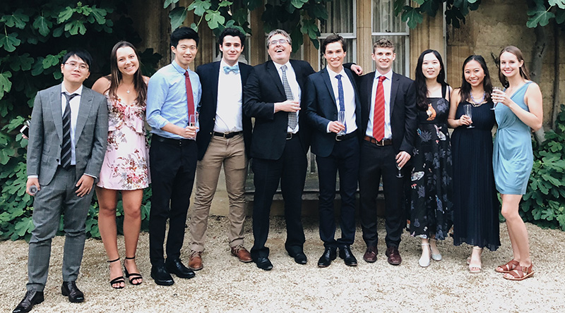 Rector Trainor Reviews The Events Of The Long Vacation Exeter College