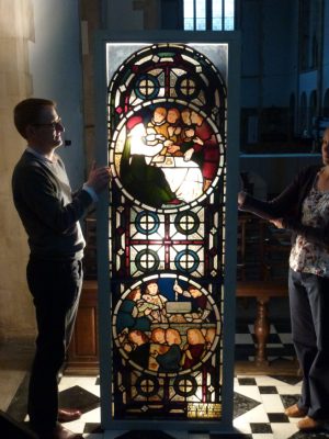 Burne-Jones and Morris stained glass