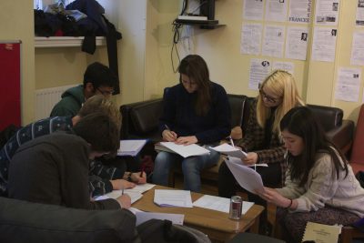 Students Studying