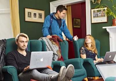 Students Studying in the MCR