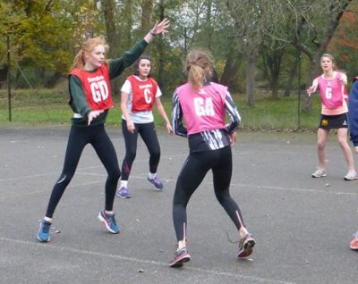 Exeter College vs Emmanuel College Cambridge Netball match 2016