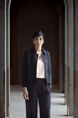 Portrait of Reeta Chakrabarti by Fran Monks