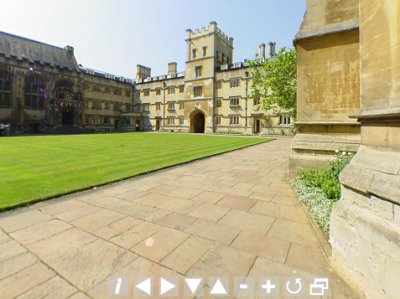 Virtual tour still of Exeter College