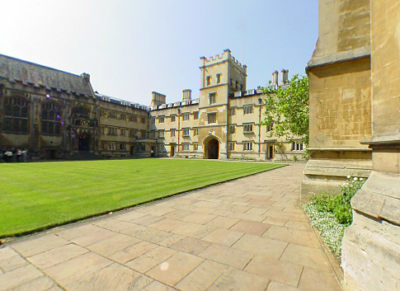 Virtual tour still of Exeter College