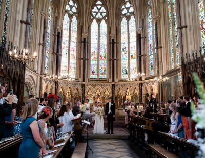 Wedding in Exeter Chapel