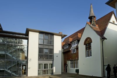 Exterior of Exeter House accommodation