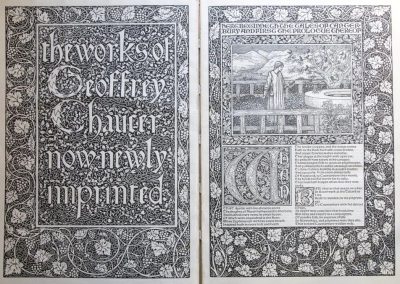 William Morris Kelmscott Chaucer