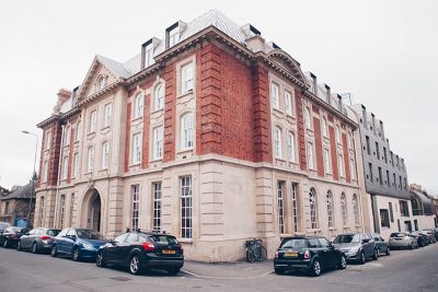 Exterior of Cohen Quad from Walton Street