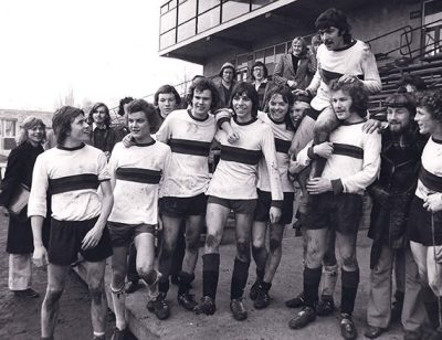 Exeter College cuppers win 1974