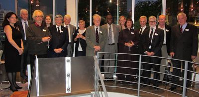 Sir Rick Trainor at a recent alumni event in Canada