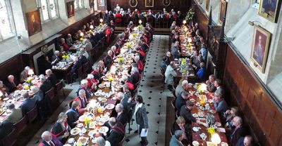Founders Day Guests at Lunch