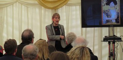 Professor Helen Watanabe-O'Kelly presentation on Founders Day