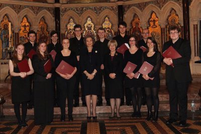 Queen Sofia with Choir