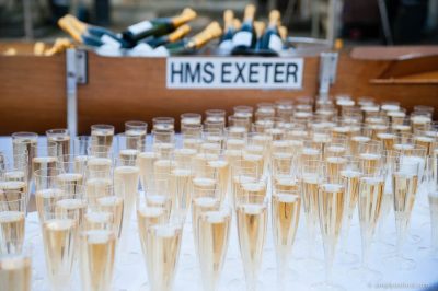 Champagne at 700th anniversary ball