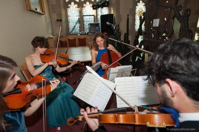 String quartet at 700th anniversary ball