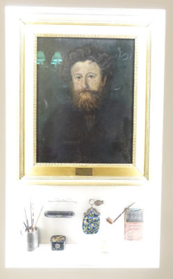 William Morris Room display case