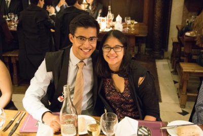 Students at Fortescue Society Dinner