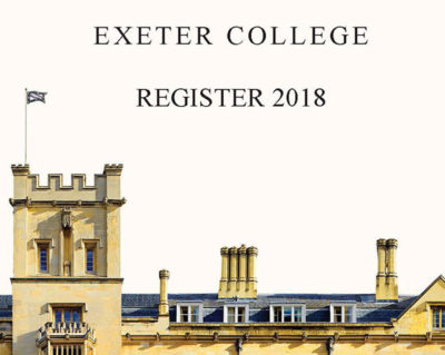 Exeter College Register 2018