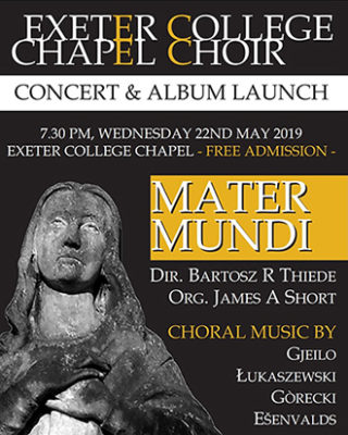 choir concert poster