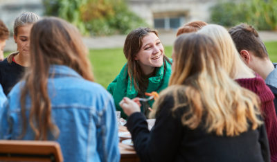 Students in Front Quad