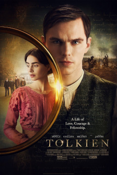 Tolkien film promotional poster with Nicholas Hoult