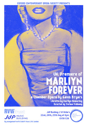 Oxford Contemporary Opera Society's 'Marliyn Forever'