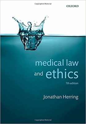 jonathan herring medical law and ethics book cover