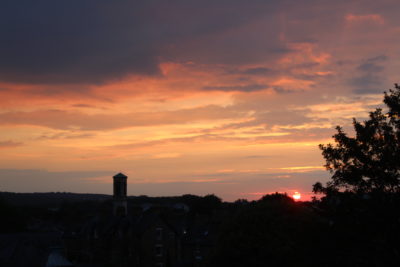 Oxford at dusk