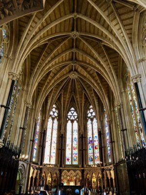 The College chapel interior