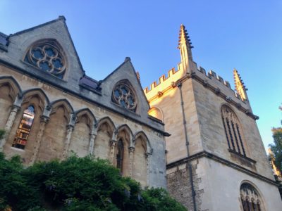 Exeter College Library from the Fellows Garden