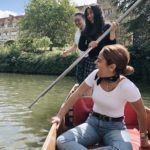 Exeter College Summer Programme Students Punting
