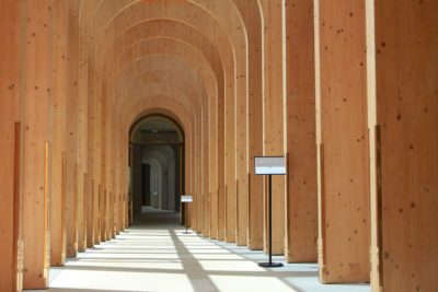 Cohen Quad Wooden Archways