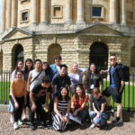 Exeter College Summer Programme Students outside RadCam