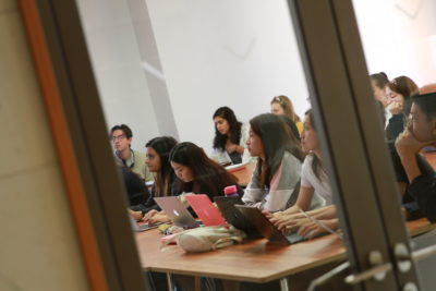 Exeter College Summer Programme Students attending a lecture