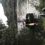 Exeter College Summer Programme Student boating on the River Thames