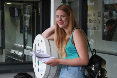 Exeter College Summer Programme Student standing