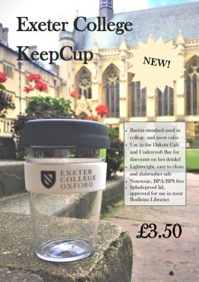 Exeter College Keepcup for sale photo