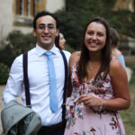 students in the Fellows' Garden