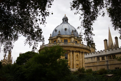 Exeter college Garden and Radcliff Camera