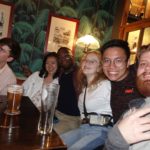 Exeter College Summer Programme Students in a Pub