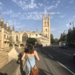 Exeter College Summer Programme Student walking on High Street