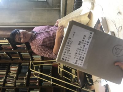 Exeter College Summer Programme Students in the library