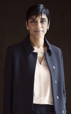 Portrait of Reeta Chakrabarti by Fran Monks