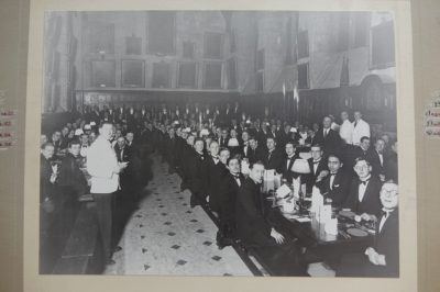 1936 Torpids supper photograph