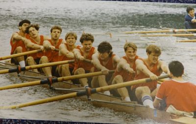 1990 mens Eight on the river