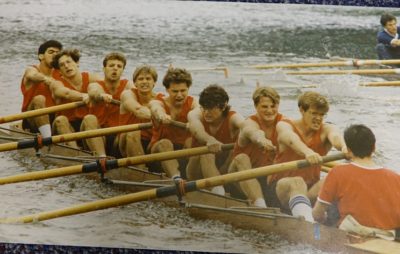 1990 mens Eight on the river